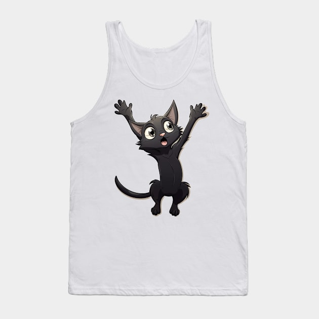 Hanging on for dear life Tank Top by Liana Campbell